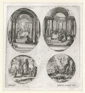 Les Miracles de la Passion … (engraving) - Jacques Callot