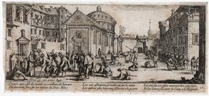 Les Miseres et les Malheurs de la Guerre … (engraving) - Jacques Callot