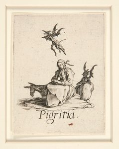 Les Péchés Capitaux : La Paresse - Jacques Callot