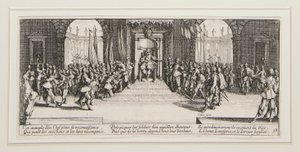 Les grandes misères de la guerre : No. 18 - Distribution des récompenses