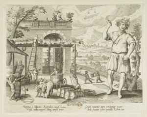 Les mois. 9, septembre - Jacques Callot