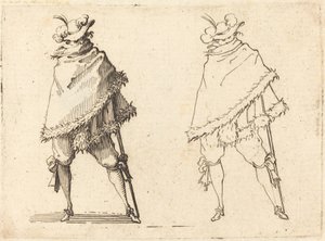 Homme Enveloppé dans son Manteau - Jacques Callot