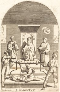 Le martyre de Saint Érasme - Jacques Callot