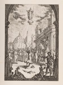 Le Martyre de Saint Jacques, no.3 de La série Le Martyre des Apôtres - Jacques Callot