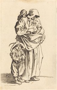 Mère et trois enfants