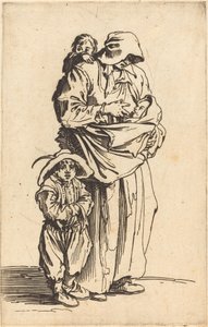 Mère et trois enfants