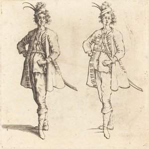 Officier, vue de face - Jacques Callot