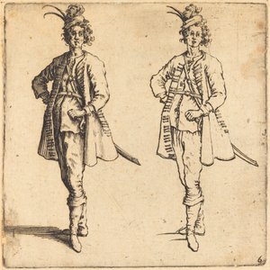 Officier, vue de face - Jacques Callot