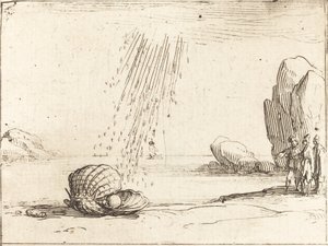 Huître avec perle - Jacques Callot