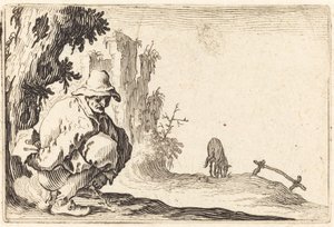 Paysans déféquant - Jacques Callot