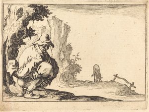 Paysanne Déféquant - Jacques Callot