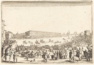 Piazza presso alla Porta al Prato - Jacques Callot