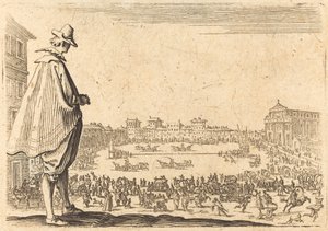 Piazza Santa Maria Novella, Florence - Jacques Callot