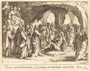 La Résurrection de Lazare - Jacques Callot
