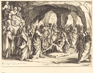 La résurrection de Lazare - Jacques Callot