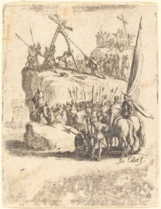 La Levée de la Croix, c. 1624-1625 - Jacques Callot