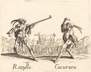 Razullo et Cucurucu - Jacques Callot