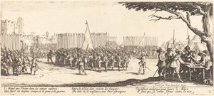 Recrutement des Troupes - Jacques Callot