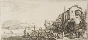 Retour de la chasse, de Diverses Scènes Conçues à Florence - Jacques Callot
