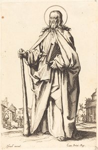 Saint Jacques le Mineur, publié en 1631 - Jacques Callot
