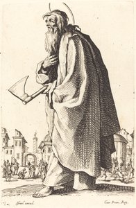 Saint Thaddée, publié en 1631 - Jacques Callot