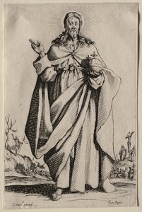 Salvatoris Beatae Mariae Virginis Sanctorum Apostolorum Icones / Les Grands Apôtres : Le Sauveur