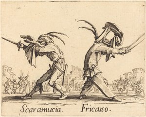 Scaramucia et Fricasso - Jacques Callot