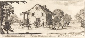 Scène de pillage - Jacques Callot