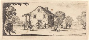 Scène de pillage - Jacques Callot