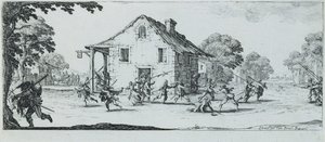 Scène de Pillage, 1633 - Jacques Callot