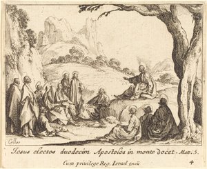 Sermon sur la montagne - Jacques Callot
