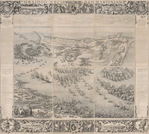 Siège de la citadelle de Saint-Martin sur l