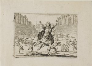 Escarmouche dans le cirque, des Caprices