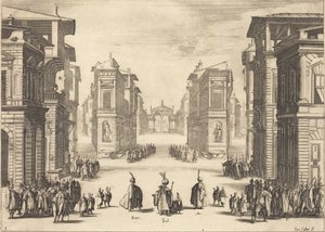 Solimano, Acte I - Jacques Callot