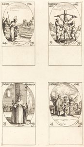 Sainte Aurée; Saint Barthélemy; Saint Louis; Saint Genès - Jacques Callot