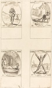 Saint Liverius, Saint Saturninus, Saint TIoscion, Saint André - Jacques Callot