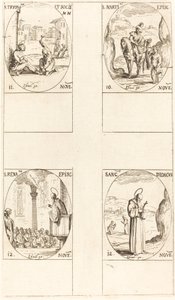 Saint Martin, Saint Tryphon et compagnons, Saint Renatus, Saint Didacus