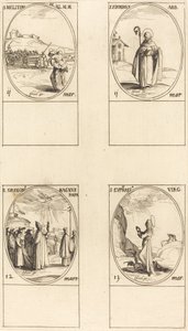 Saint Méliton ; Saint Firmin ; Saint Grégoire le Grand ; Sainte Euphrasie