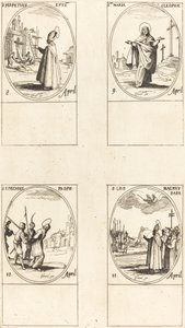 Saint Perpétue ; Sainte Marie de Cléophas ; Saint Ézéchiel ; Saint Léon le Grand
