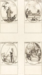 Saint Théodore; Sainte Agnès de Monte Pulciano; Saint Anselme, archevêque de Canterbury; Saint