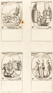 Saints Faustin et Jovite ; Sainte Julienne ; Saint Onésime ; Saint Policronius - Jacques Callot