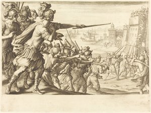 La prise de Bone - Jacques Callot