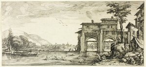 Les Baigneurs, de Diverses Scènes Conçues à Florence - Jacques Callot