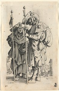 Les Mendiants : Les deux pèlerins