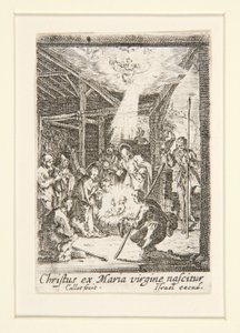 La Naissance du Christ, no. 7 de La Vie de la Vierge