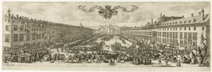La Carrière, ou Rue Neuve, à Nancy (La Nouvelle Rue) - Jacques Callot
