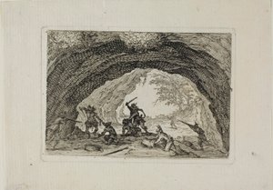 La caverne des brigands, des Caprices