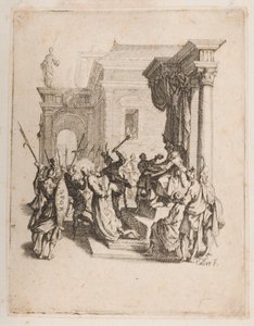 La Condamnation, no. 5 de La Petite Passion - Jacques Callot
