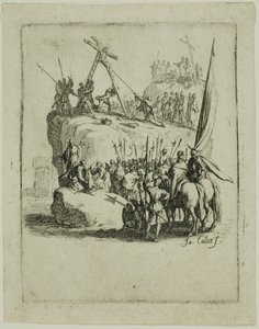 La crucifixion, tirée de La petite passion - Jacques Callot