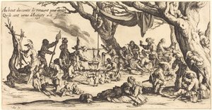 Le Festin des Bohémiens - Jacques Callot